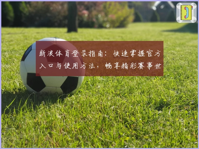新浪体育登录指南：快速掌握官方入口与使用方法，畅享精彩赛事世界
